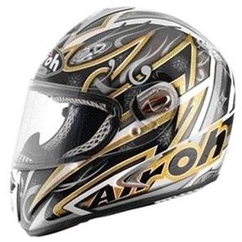 AIROH DRAGON WIZARD DRW16 -  šedá integrální helma  (motonad01891)