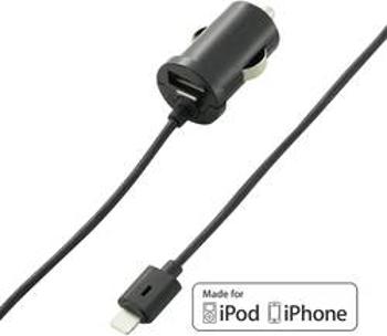 USB napájecí zdroj do autozásuvky pro Apple Voltcraft CLC-2000USB, 5 VDC, 2x 2000 mA