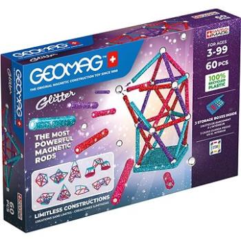 Geomag Glitter Recycled 60 dílků (0871772005360)