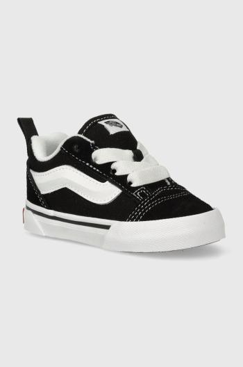 Dětské tenisky Vans Knu Skool Elastic Lace černá barva