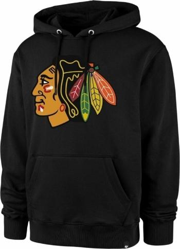 Chicago Blackhawks NHL Imprint Burnside Pullover Hoodie Jet Black S Mikina