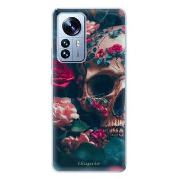 Odolné silikonové pouzdro iSaprio - Skull in Roses - Xiaomi 12 Pro