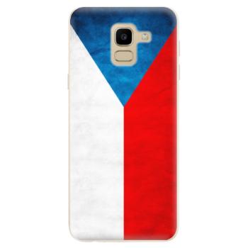 Odolné silikonové pouzdro iSaprio - Czech Flag - Samsung Galaxy J6