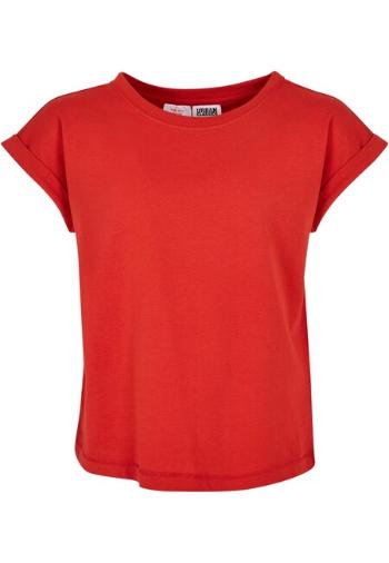 Urban Classics Girls Organic Extended Shoulder Tee hugered - 122/128