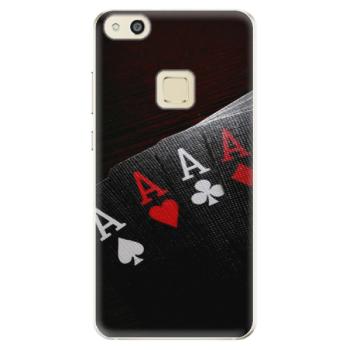 Odolné silikonové pouzdro iSaprio - Poker - Huawei P10 Lite