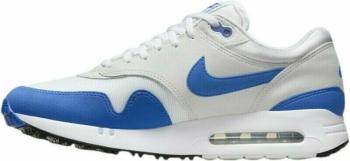 Nike Air Max 1 '86 Shoe White/Hyper Royal 43 Pánské golfové boty