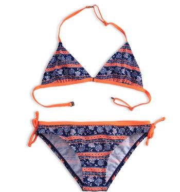 Dívčí plavky KNOT SO BAD HOLIDAY oranžové Velikost: 128