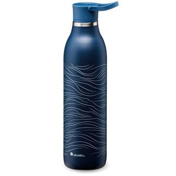 Aladdin CityLoop Thermavac eCycle Vakuová láhev 600 ml, Deep Navy - tmavě modrá s potisem (10-10870-009)