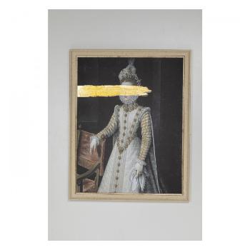 Obraz s rámem Incognito Baroness 100×80 cm