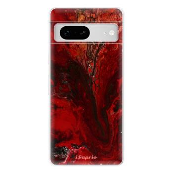 Odolné silikonové pouzdro iSaprio - RedMarble 17 - Google Pixel 7 5G