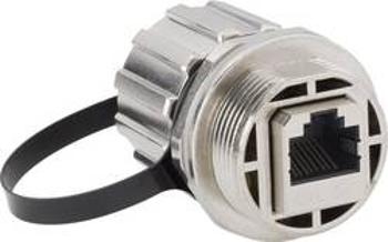 Vestavná spojka s krytkou RJ45 Conec 17-10011, IP67, 8P8C