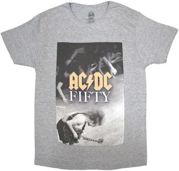 AC/DC Tričko Angus Stage Grey L