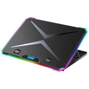 EVOLVEO Ania 9 RGB, nastavitelný podstavec pro notebook (ANIA9)