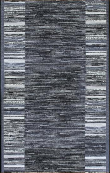 Associated Weavers koberce Protiskluzový běhoun na míru Adagio 29 tmavě šedý s obšitím - šíře 90 cm s obšitím Šedá
