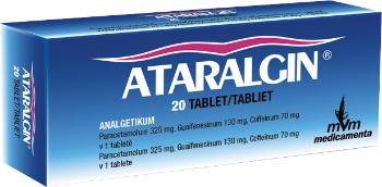 Ataralgin neobalená forma přípravku 20 perorálních tablet 20 ks