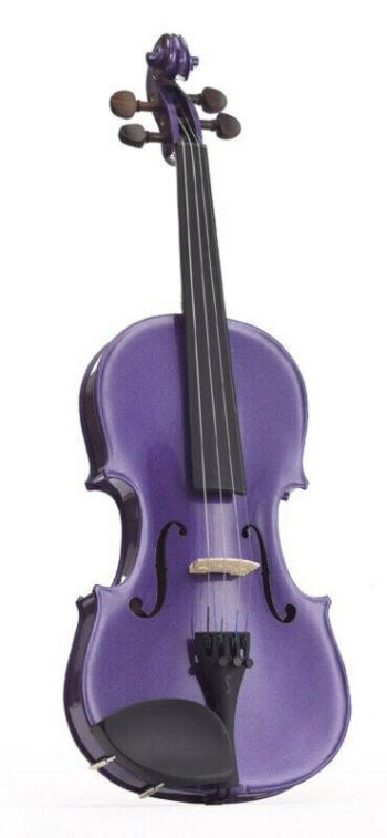 Stentor E-Violin Student II, Artec Piezo Pickup 4/4 Deep Purple Elektrické housle