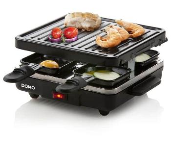 Raclette gril pro 4 - DOMO DO9147G, pro 4 lidi, 600W