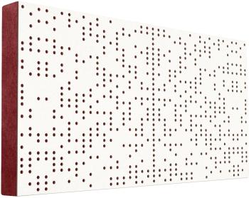 Mega Acoustic FiberPRO120 Binary Diffuser White/Dark Red Absorpční dřevěný panel