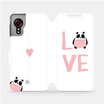 Flipové pouzdro na mobil Samsung Galaxy Xcover 5 - MH09S Panda LOVE (5903516675159)