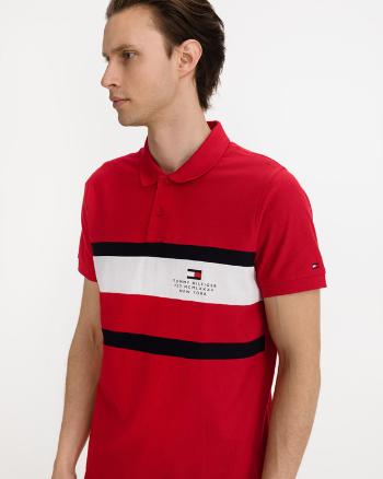 Tommy Hilfiger Cool Polo triko Červená