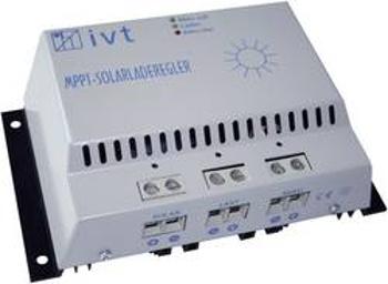 Solární regulátor nabíjení IVT MPPT-Controller 18319, 30 A, 12 V, 24 V