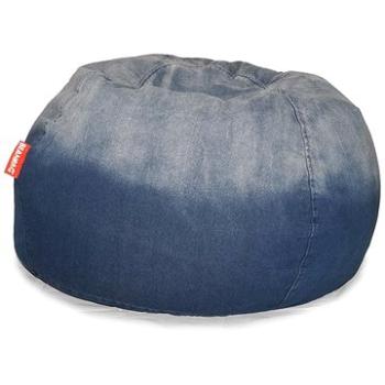 BeanBag Sedací vak Jeans Round blue (BB-jeans-round-blue)