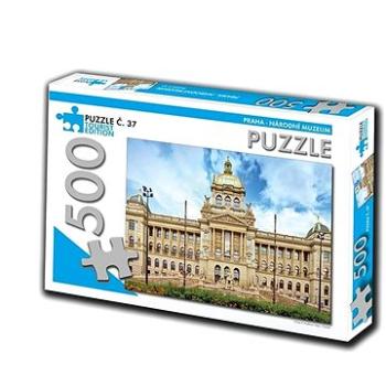 Puzzle Národní muzeum, Praha 500 dílků (č.37) (8594047727454)
