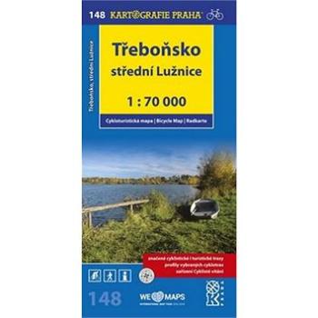 Třeboňsko,střední Lužnice 1:70 000: cyklomapa (978-80-7393-376-0)