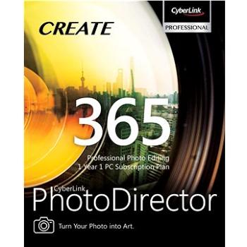 CyberLink PhotoDirector 365 na 12 měsíců (elektronická licence) (cybePHS365)