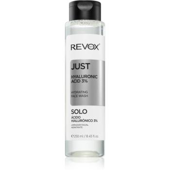 Revox B77 Just Hyaluronic Acid 3% hydratační čisticí gel na obličej 250 ml