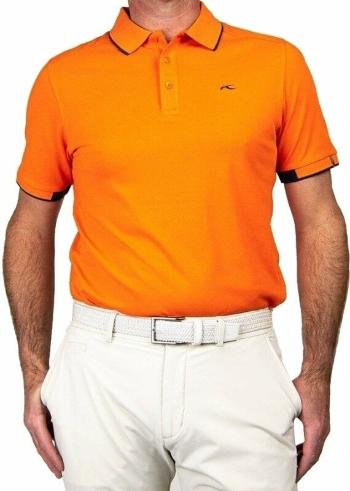 Kjus Mens Stan S/S Orange 54 Polo košile