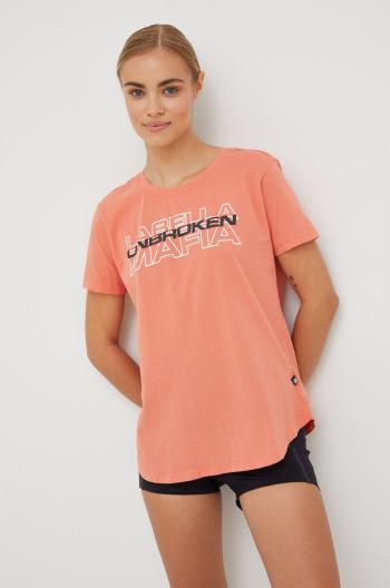 Tričko LaBellaMafia Unbroken , oranžová barva