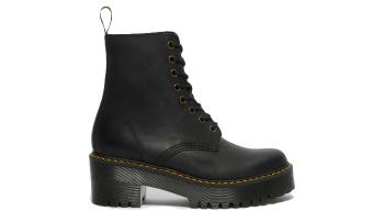 Dr. Martens Shriver Hi Wyoming Leather Heeled Boots černé DM23921001