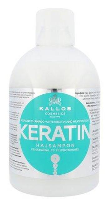 Kallos Regenerační šampon s keratinem a mléčnými proteiny (Keratin Shampoo) 1000 ml, 1000ml