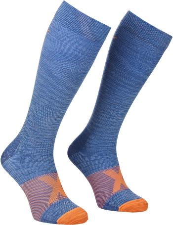 Ortovox Tour compression long socks m - safety blue 39-41