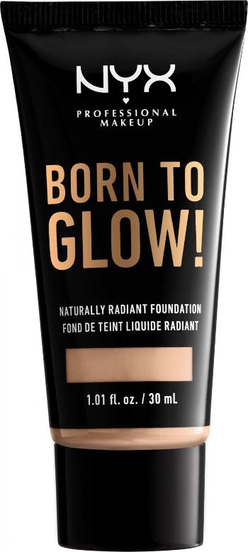 NYX Professional Makeup Born To Glow Naturally Radiant Foundation - Tekutý rozjasňujcí makeup - 12 Classic Tan 30 ml