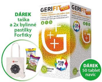 Galmed Gerifit akční balení tablety+taška+Forfitky 200 tablet