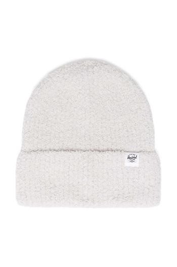 Čepice Herschel Boucle Beanie béžová barva