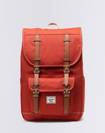 Batoh Herschel Supply Little America ™ Mid Red Ochre/White Stitch 21 l