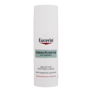 Eucerin DermoPurifyer Oil Control Adjunctive Soothing Cream 50 ml denní pleťový krém na citlivou a podrážděnou pleť; na dehydratovanou pleť