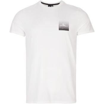 O'Neill GRADIANT CUBE O'NEILL HYBRID T-SHIRT Pánské tričko, bílá, velikost XL