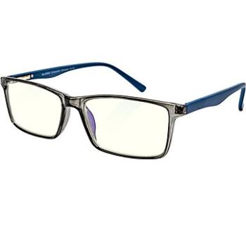 GLASSA Blue Light Blocking Glasses PCG 08, dioptrie: +2.50 modro šedá (8592857081254)