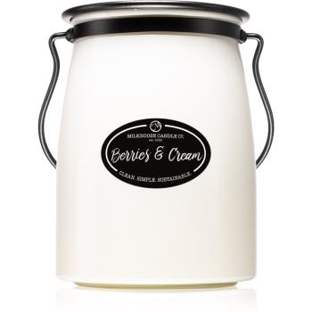 Milkhouse Candle Co. Creamery Berries & Cream vonná svíčka Butter Jar 624 g