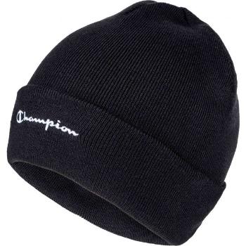 Champion BEANIE CAP Unisexová čepice, černá, velikost UNI