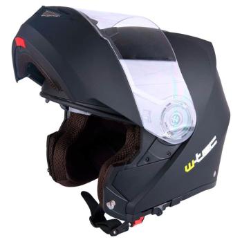 Výklopná moto helma W-TEC Vexamo Barva matně černá, Velikost XS (53-54)