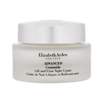 Elizabeth Arden Ceramide Advanced Lift And Firm Night Cream 50 ml noční pleťový krém pro ženy zpevnění a lifting pleti