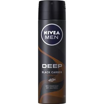 NIVEA Men Deep Black Carbon Espresso Spray 150 ml (9005800315386)