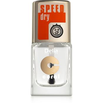 Delia Cosmetics Speed Dry vrchní lak na nehty pro urychlení zasychání laku 11 ml