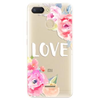 Odolné silikonové pouzdro iSaprio - Love - Xiaomi Redmi 6