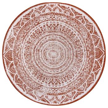 NORTHRUGS - Hanse Home koberce Kusový koberec Twin Supreme 105497 Cayenne kruh - 200x200 (průměr) kruh cm Červená